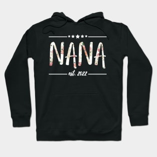 Nana Est 2022, floral Print Hoodie